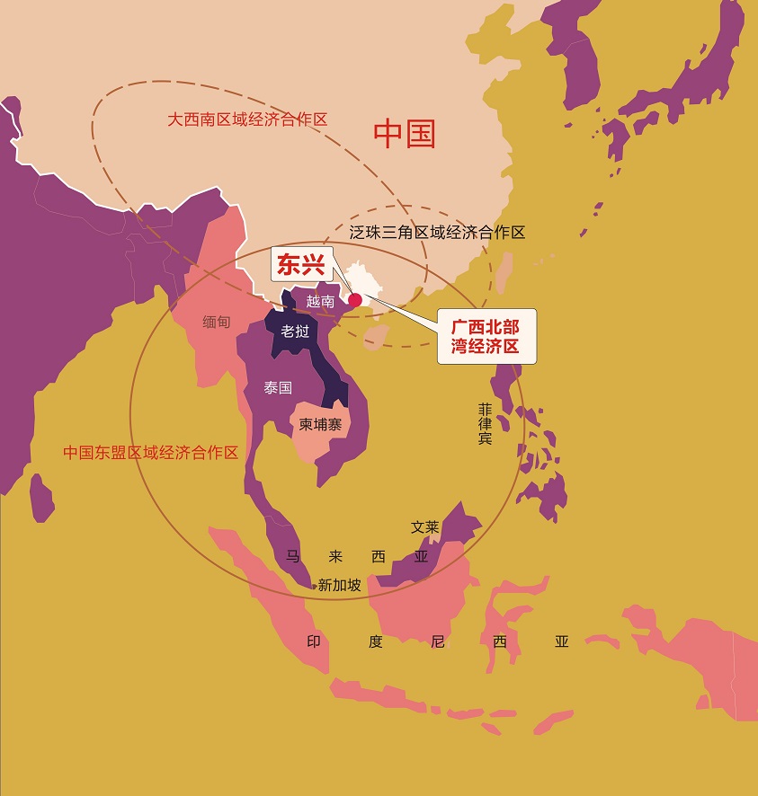 廣西東興邊貿中心項目動态